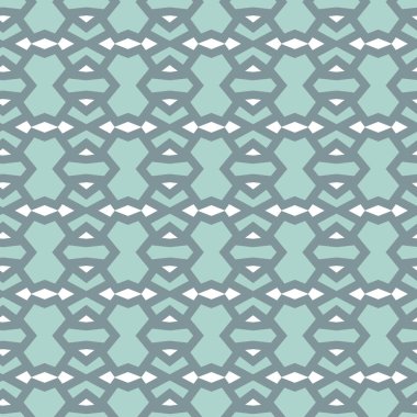 Dikişsiz geometrik süs vektör deseni. Soyut arka plan