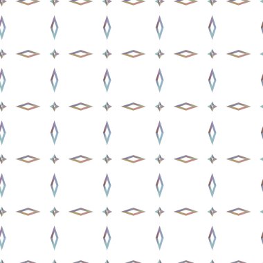 Geometrik süslemeli vektör deseni. Kusursuz tasarım dokusu.