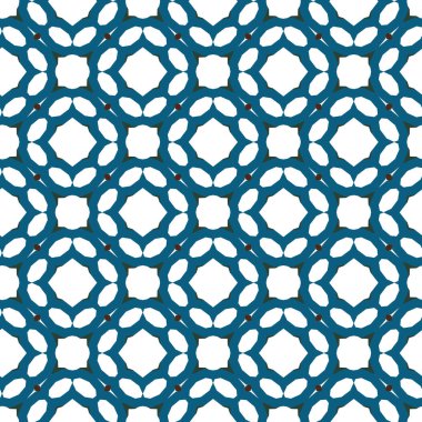 Dikişsiz geometrik süs vektör deseni. Soyut arka plan