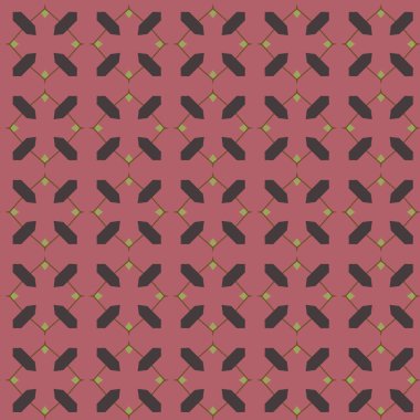 Kusursuz Vektör Deseni. Geometrik Süsleme Biçiminde Arkaplan DokusuName.