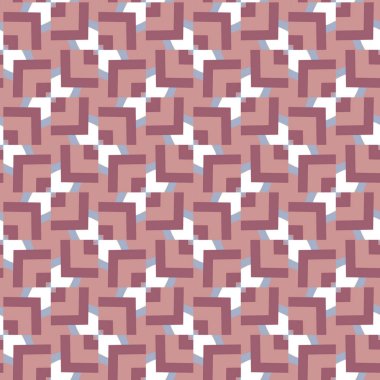 geometrik süsleme biçiminde kusursuz vektör deseni