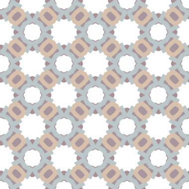 Geometrik süslemeli vektör deseni. Kusursuz tasarım dokusu.
