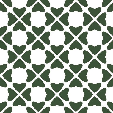 geometrik süsleme biçiminde kusursuz vektör deseni