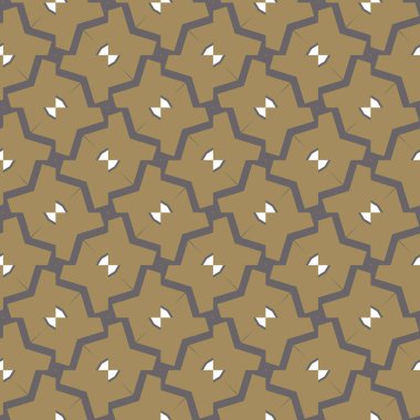 Dikişsiz geometrik süs vektör deseni. Soyut arka plan