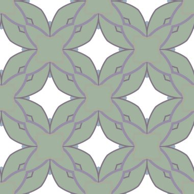 Geometrik süslemeli vektör deseni. Kusursuz tasarım dokusu.