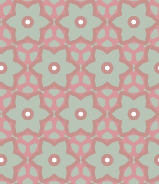 Geometrik süslemeli vektör deseni. Kusursuz tasarım dokusu.