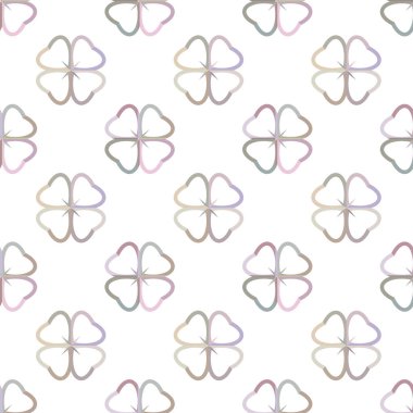 geometrik süsleme biçiminde kusursuz vektör deseni