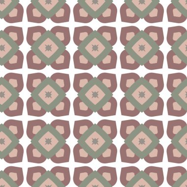 Dikişsiz geometrik süs vektör deseni. Soyut arka plan