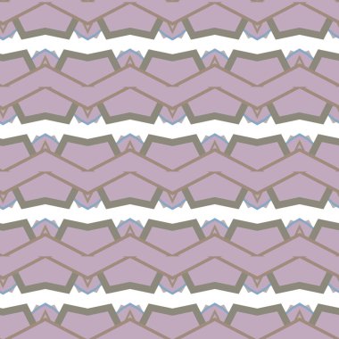 Geometrik süslemeli vektör deseni. Kusursuz tasarım dokusu.