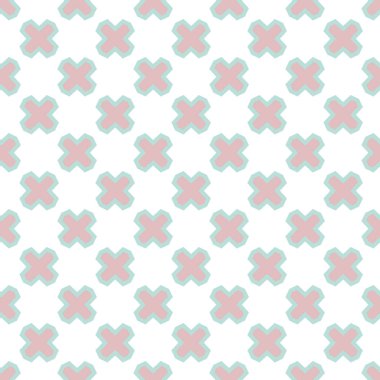 geometrik süsleme biçiminde kusursuz vektör deseni