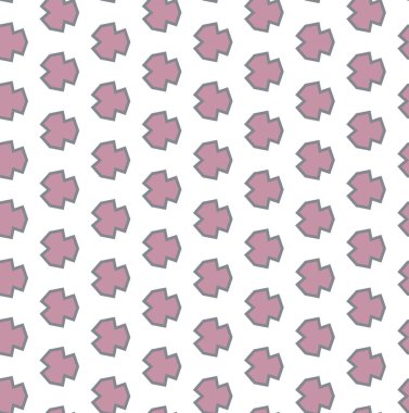 Dikişsiz geometrik süs vektör deseni. Soyut arka plan