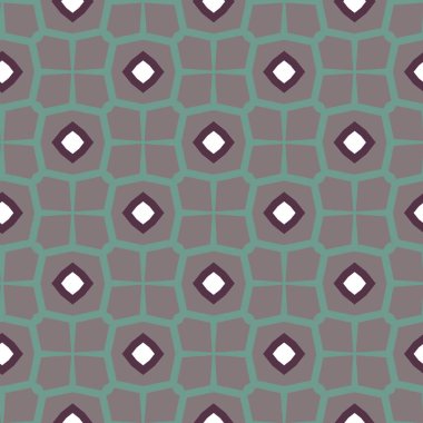 Dikişsiz geometrik süs vektör deseni. Soyut arka plan