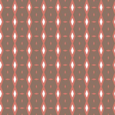 Geometrik süslemeli vektör deseni. Kusursuz tasarım dokusu.