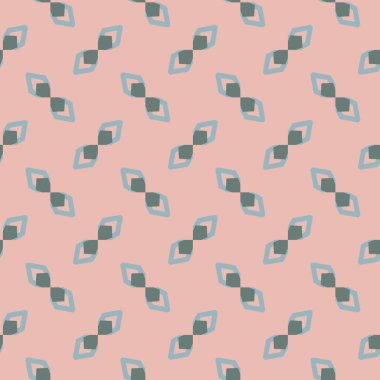 Geometrik süslemeli vektör deseni. Kusursuz tasarım dokusu.