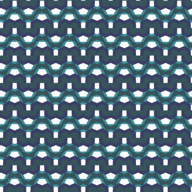 Kusursuz Vektör Deseni. Geometrik Süsleme Biçiminde Arkaplan DokusuName.