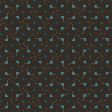 Kusursuz Vektör Deseni. Geometrik Süsleme Biçiminde Arkaplan DokusuName.