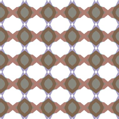 geometrik süsleme biçiminde kusursuz vektör deseni