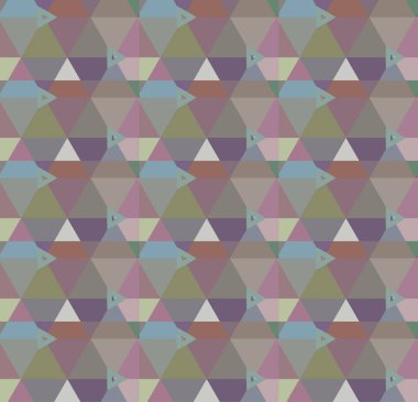 Dikişsiz geometrik süs vektör deseni. Soyut arka plan