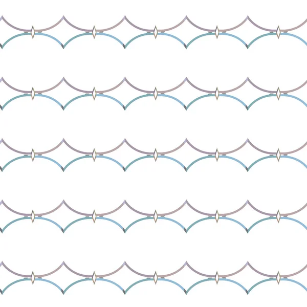 Абстрактная Текстура Фона Геометрическом Орнаментальном Стиле Бесшовный Дизайн — стоковый вектор
