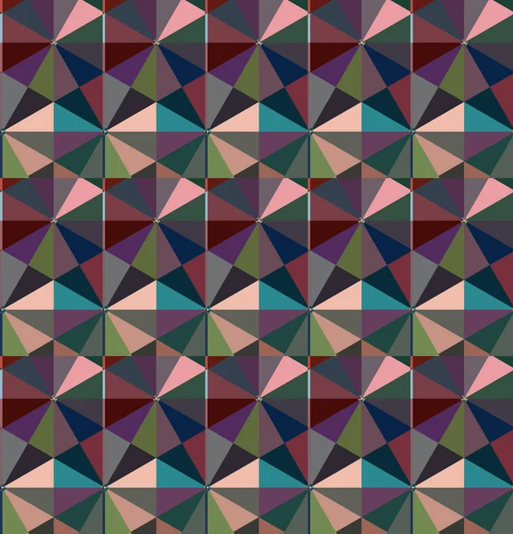 Patrón Vectorial Ornamental Geométrico Textura Diseño Sin Costuras — Archivo Imágenes Vectoriales