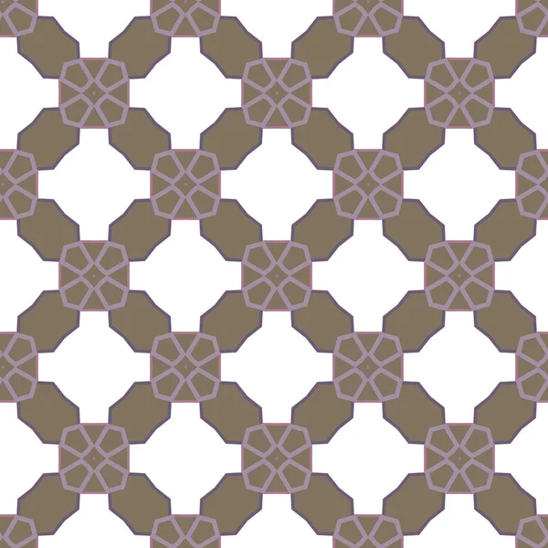 Geometrisches Ornamentales Vektormuster Nahtlose Design Textur — Stockvektor