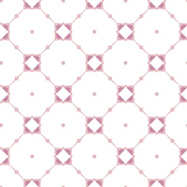 geometrik süsleme biçiminde kusursuz vektör deseni