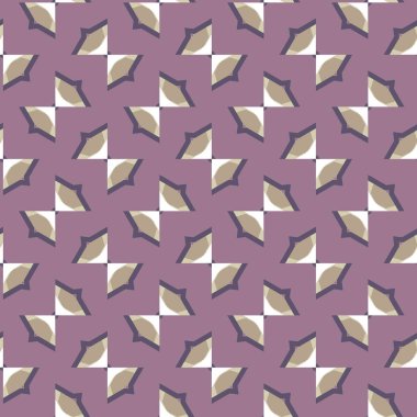 Geometrik süslemeli vektör deseni. Kusursuz tasarım dokusu.