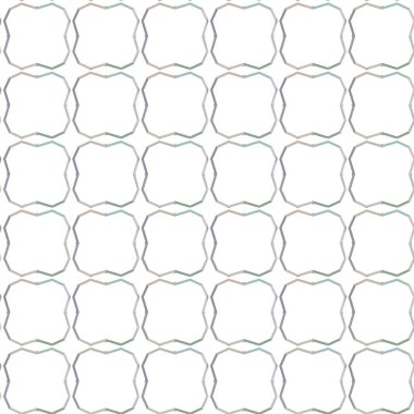 Geometrik süslemeli vektör deseni. Kusursuz tasarım dokusu.