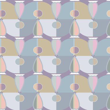 Kusursuz Vektör Deseni. Geometrik Süsleme Biçiminde Arkaplan DokusuName.