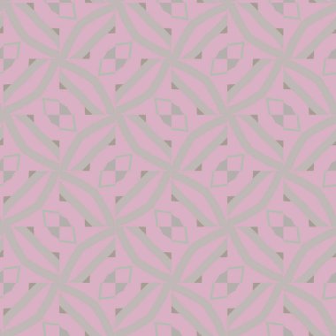 Geometrik süslemeli vektör deseni. Kusursuz tasarım dokusu.