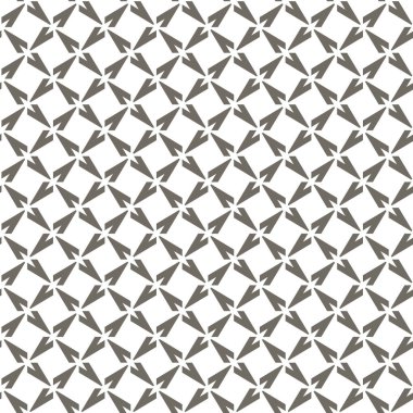 Dikişsiz geometrik süs vektör deseni. Soyut arka plan