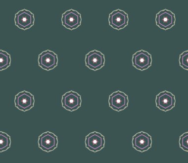 Geometrik süslemeli vektör deseni. Kusursuz tasarım dokusu.