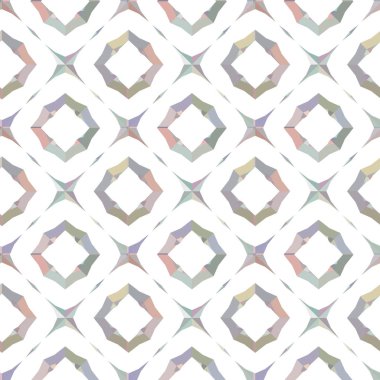 Geometrik süslemeli vektör deseni. Kusursuz tasarım dokusu.