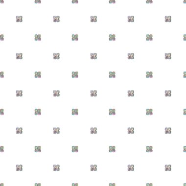 Geometrik süslemeli vektör deseni. Kusursuz tasarım dokusu.