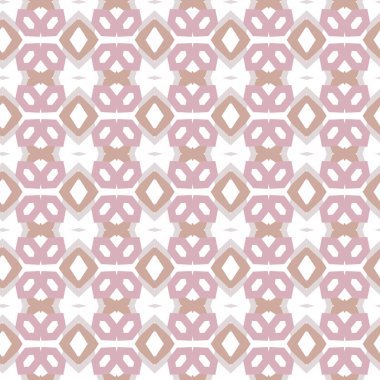 Geometrik süslemeli vektör deseni. Kusursuz tasarım dokusu.