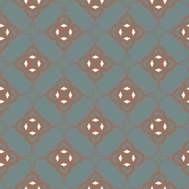 Geometrik süslemeli vektör deseni. Kusursuz tasarım dokusu.