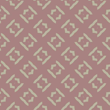 geometrik süsleme biçiminde kusursuz vektör deseni
