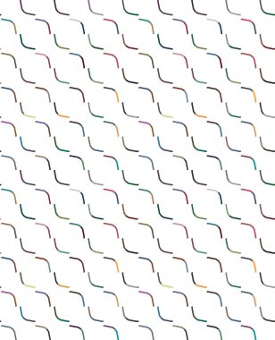 geometrik süsleme biçiminde kusursuz vektör deseni