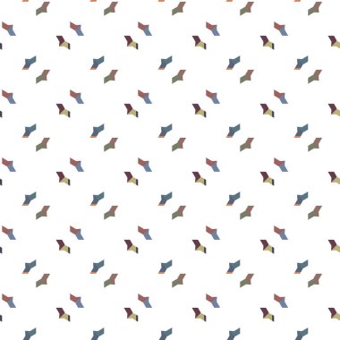 Kusursuz Vektör Deseni. Geometrik Süsleme Biçiminde Arkaplan DokusuName.