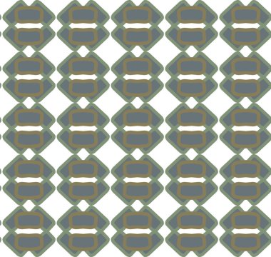 geometrik süsleme biçiminde kusursuz vektör deseni