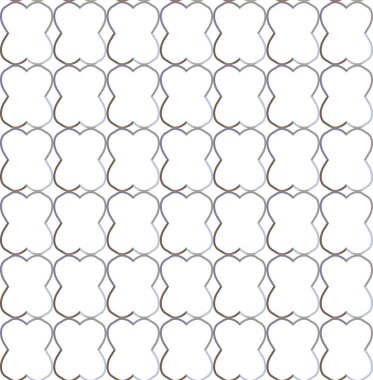 Geometrik süslemeli vektör deseni. Kusursuz tasarım dokusu.