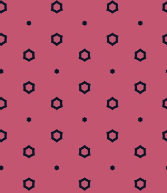 Kusursuz Vektör Deseni. Geometrik Süsleme Biçiminde Arkaplan DokusuName.