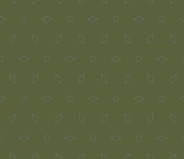 Geometrik süslemeli vektör deseni. Kusursuz tasarım dokusu.