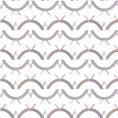 Dikişsiz geometrik süs vektör deseni. Soyut arka plan