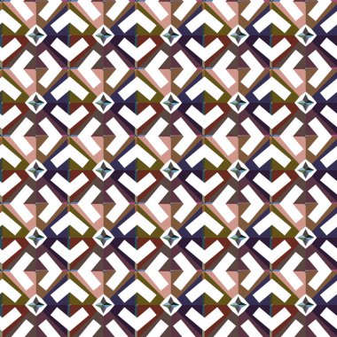 Geometrik süs tarzında soyut arkaplan dokusu. Kusursuz tasarım.