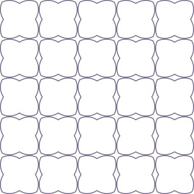 geometrik süsleme biçiminde kusursuz vektör deseni