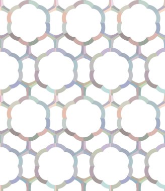 geometrik süsleme biçiminde kusursuz vektör deseni