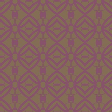 geometrik süsleme biçiminde kusursuz vektör deseni