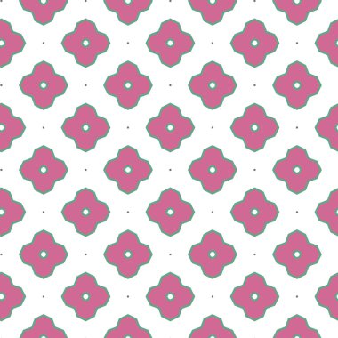 Dikişsiz geometrik süs vektör deseni. Soyut arka plan