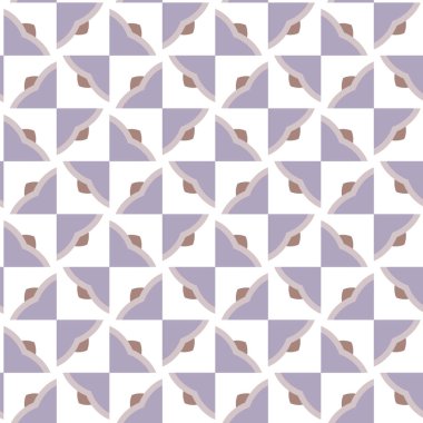 Dikişsiz geometrik süs vektör deseni. Soyut arka plan